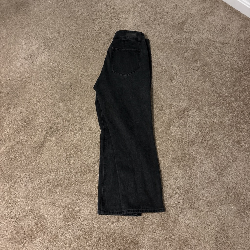 Men's Black Bootcut Jeans